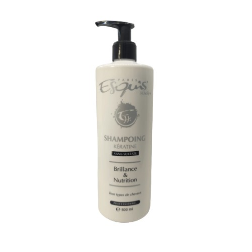 Shampoing &agrave; la k&eacute;ratine sans sulfate ESQUIS'hair+ - 500ML